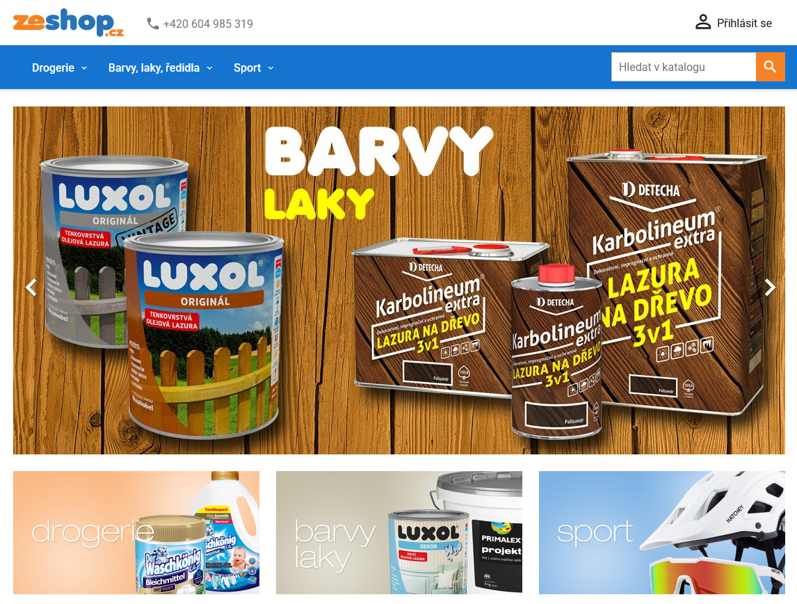 Drogerie ZeShop.cz